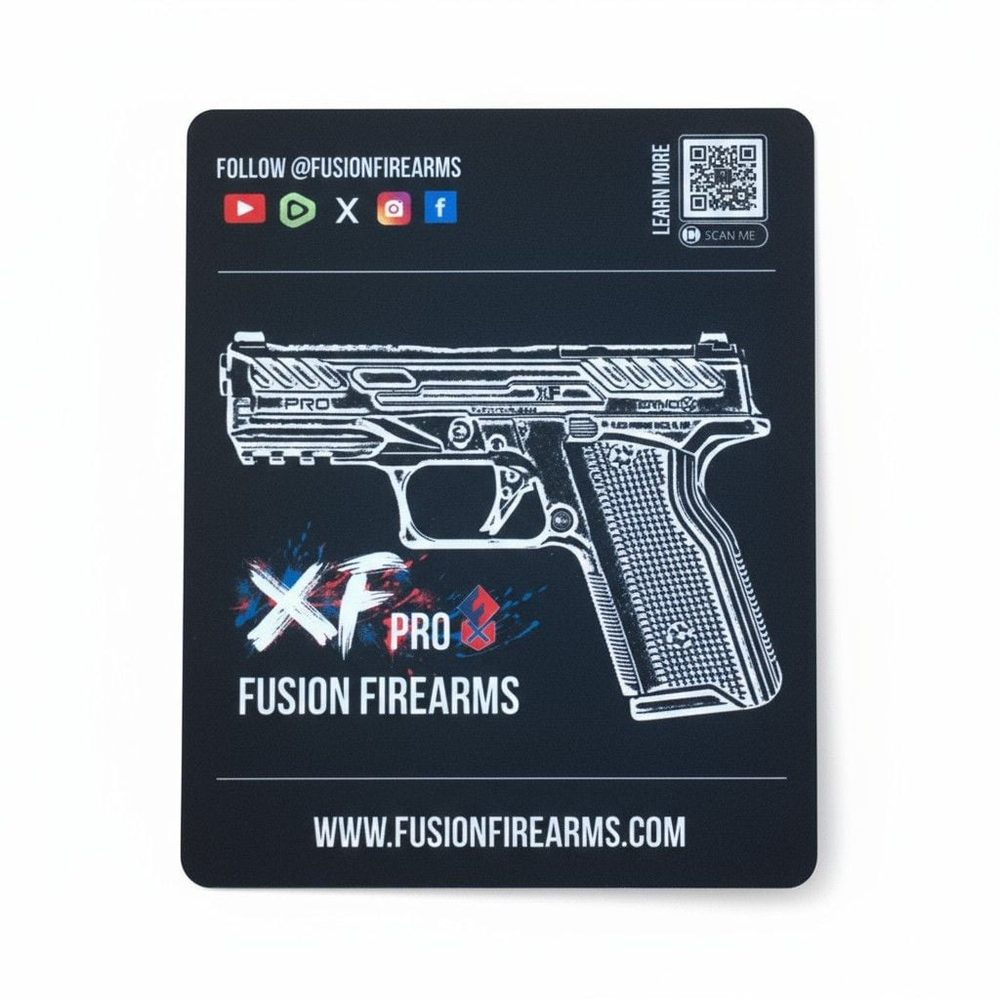 Fusion Firearms XF Pro Mouse Pad – 7″ x 8.5″