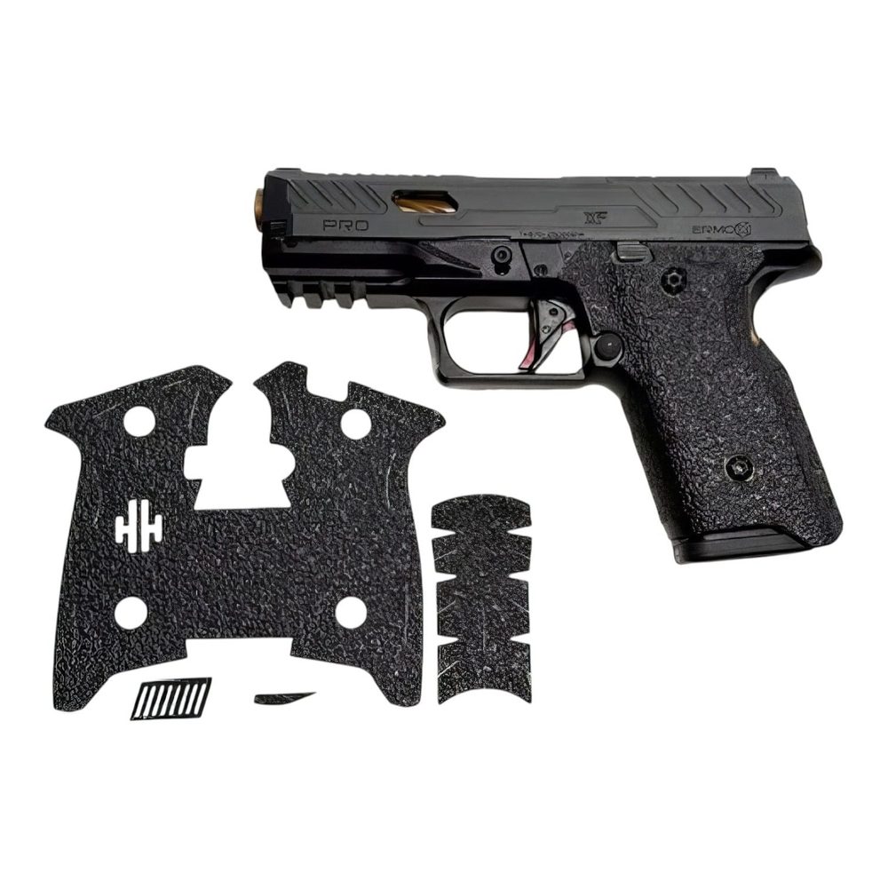Fusion Firearms XF Pro Black Edge Grip Enhancement By Handleitgrips