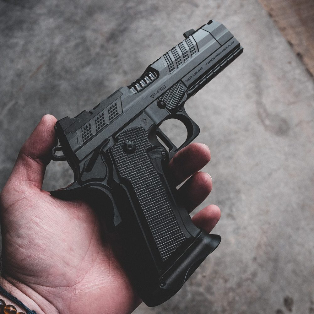 Fusion Firearms XP COMP & Ported Pistol – 9MM – Black – Ambi Thumbrest Edition | Custom Shop Exclusive