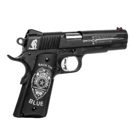 Fusion Firearms 1911 Pistol – “Back The Blue” – Reaction