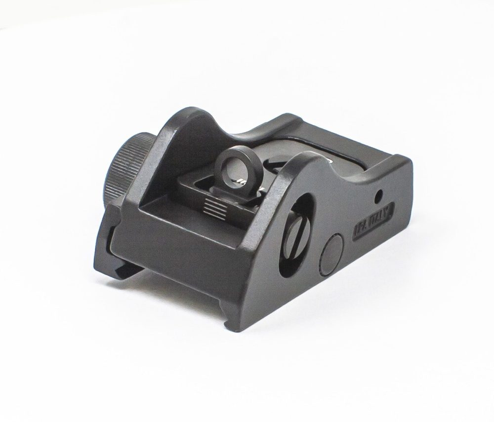 Fusion Firearms Adjustable Rear Shotgun Sight for Weaver &/or Picatinny Rail – Standard Ghost Ring