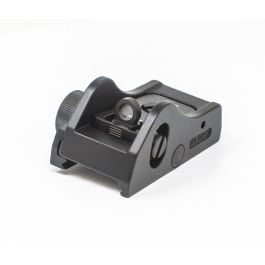 Fusion Firearms Adjustable Rear Shotgun Sight for Weaver &/or Picatinny Rail – Standard Ghost Ring