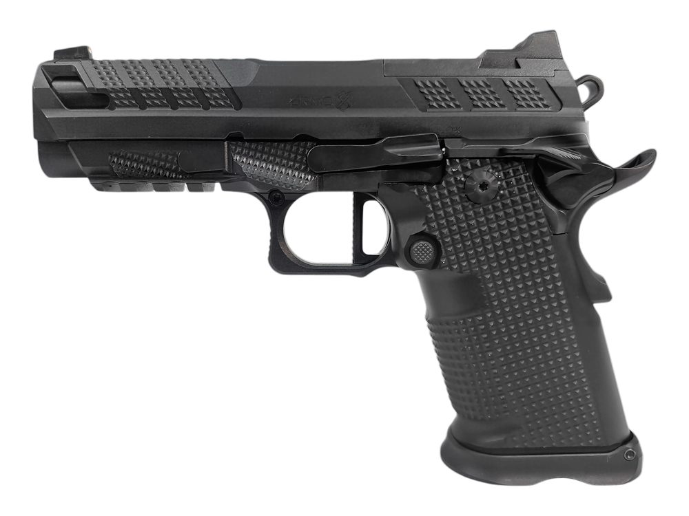 Fusion Firearms XP PRO™ V2 9mm Double-Stack 1911 Pistol – Black – Ambi Thumbledge