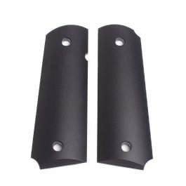Fusion Firearms Premium Black Aluminum Full-Size 1911 Grips – CNC Machined