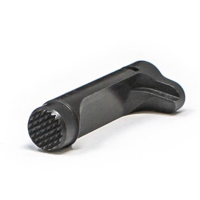 Fusion Firearms 1911 Double Stack Magazine Catch – Standard, Black Checkered