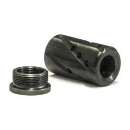 Fusion Firearms 1911 BARREL COMPENSATOR, 40S&W/10MM, UMG CARBON STEEL – BLACK