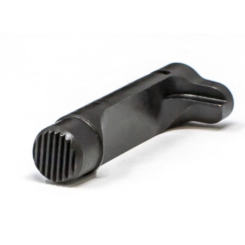 Fusion Firearms 1911 Double Stack Magazine Catch – Standard, Black Serrated
