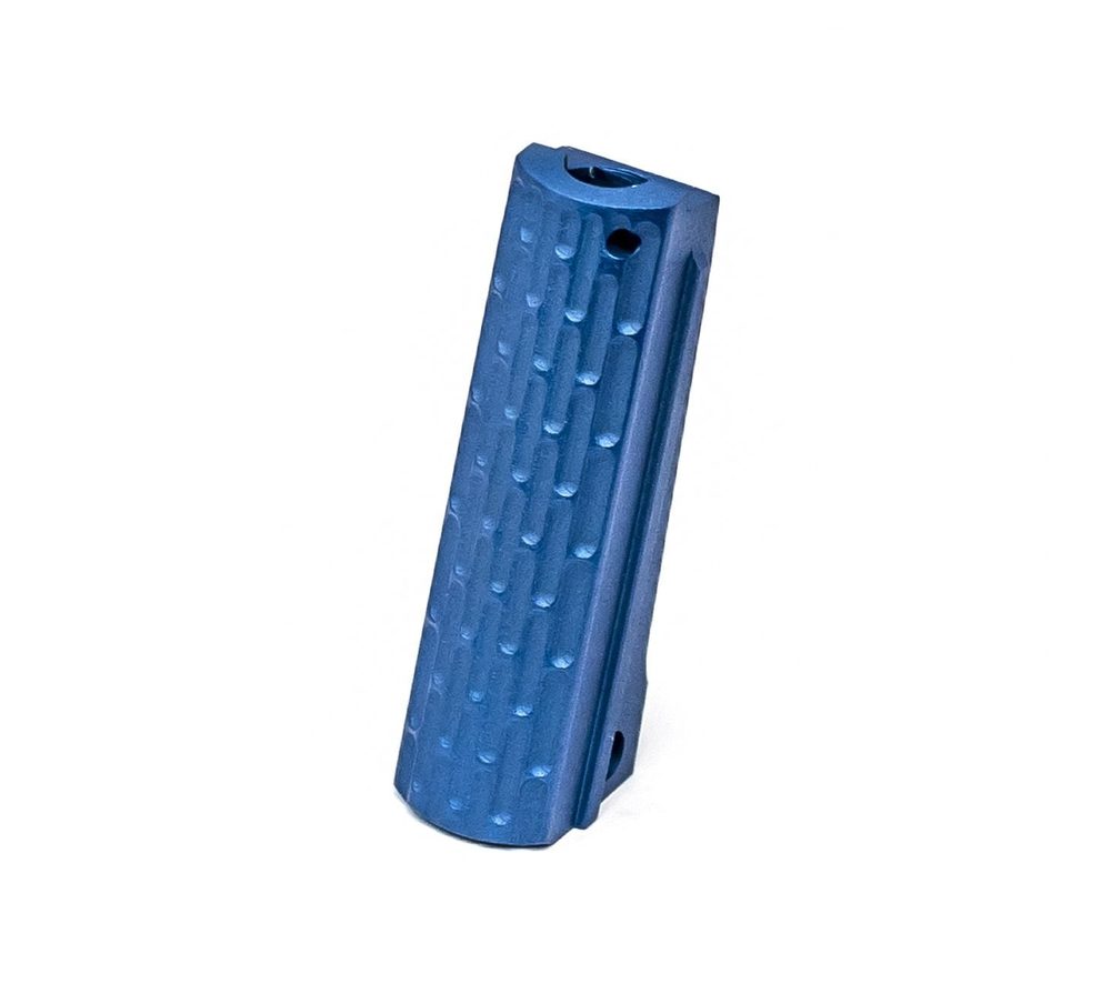 Fusion Firearms 1911 Alloy Mainspring Housing – Government, Tru-link, Blue