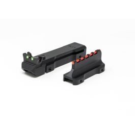 Fusion Firearms Fully Adjustable Fiber Optic Shotgun Sight Set – Ribs 6mm to 8mm
