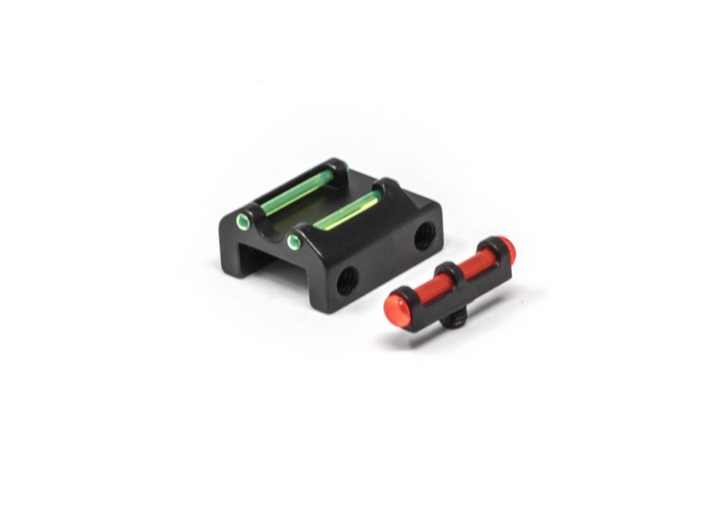Fusion Firearms Fixed Fiber Optic Sight Set for Shotgun Ribs – 6mm to 8mm