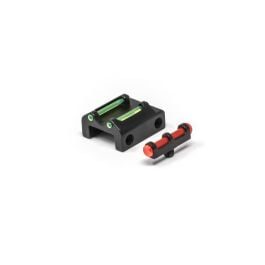 Fusion Firearms Fixed Fiber Optic Sight Set for Shotgun Ribs – 6mm to 8mm