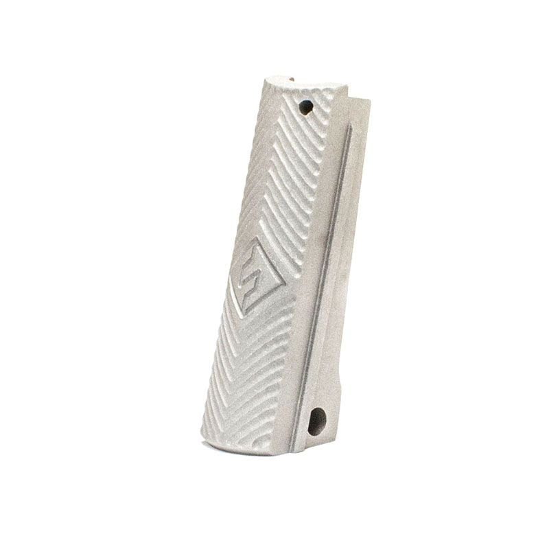 1911 Mainspring Housing – Government, Fusion Chevron, Stainless Matte