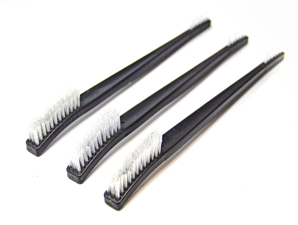 Fusion Firearms 3-Pack of Nylon Gunsmithing Cleaning Brushes with Dual-Tips