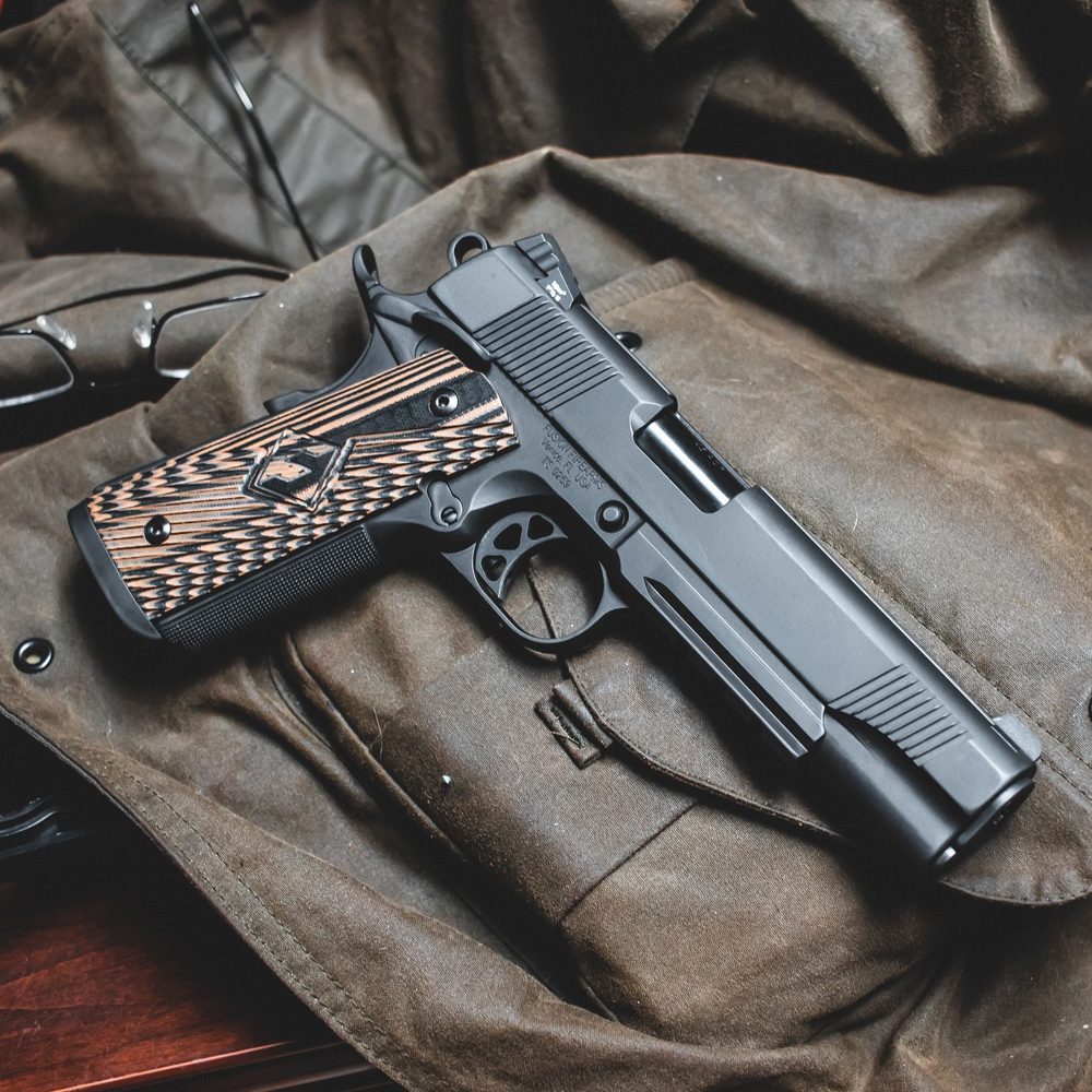 Fusion Firearms Custom 1911 Pistol – 45 ACP Government – Tactical Blackout