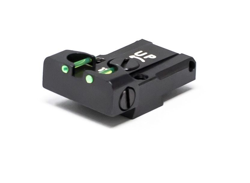 Fusion Firearms CZ 75/85 Fully Adjustable, Low Profile Rear Sight – Fiber Optic