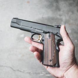 Fusion Firearms 1911 PISTOL (5″) – Duskfall Gold Reaction – 10MM
