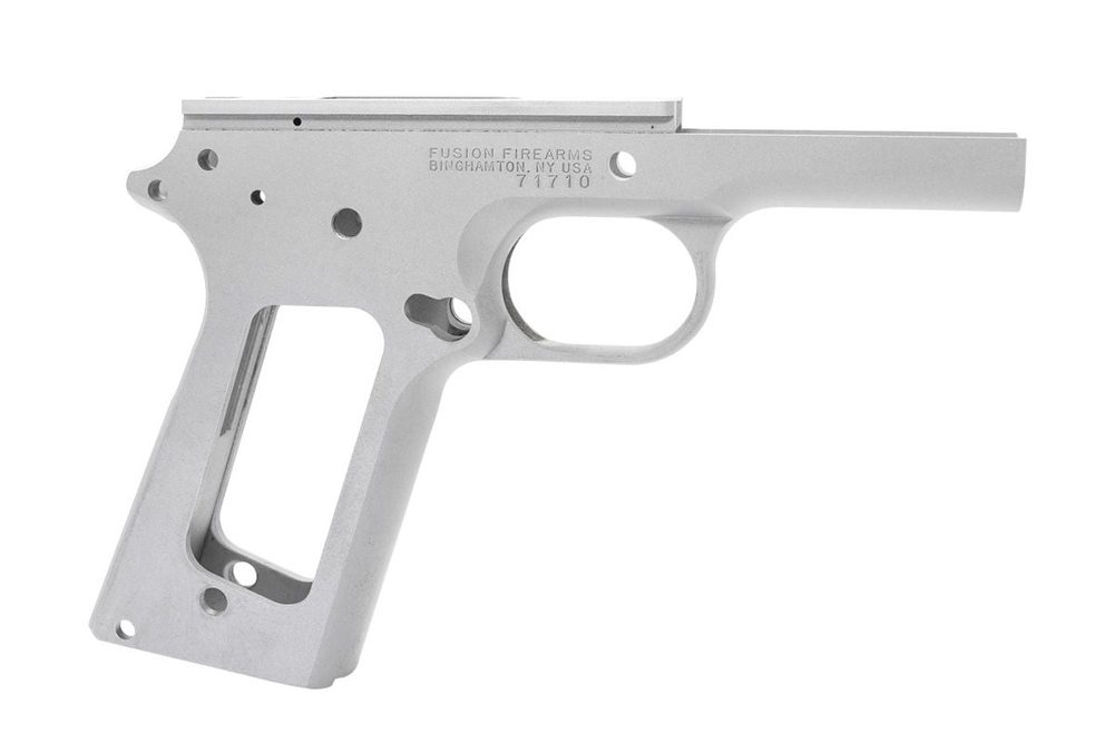 Fusion Firearms 1911 Government Frame – Aluminum – Smooth Front Strap