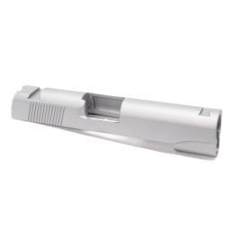 Fusion Firearms 1911 Commander Slide – Thin Rear/ STD Sight Cuts/ Swept Cut (45 ACP & 9MM)