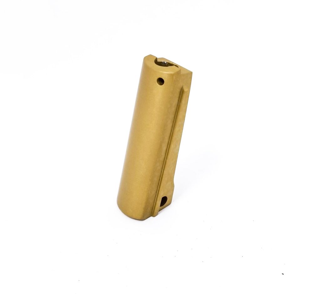 Fusion Firearms 1911 Alloy Mainspring Housing – Government, Plain, Gold