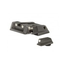 Fusion Firearms Walther – PPQ, Q5 Match – White Dot Adjustable Sight Set