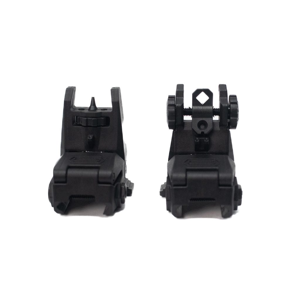 Fusion Fully Adjustable Folding Sight Set (Picatinny Mount)