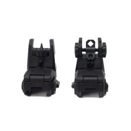 Fusion Fully Adjustable Folding Sight Set (Picatinny Mount)