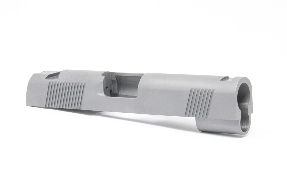 Fusion Firearms 1911 Commander Slide – Bar-Stock, 45acp, Front / Rear Serrations