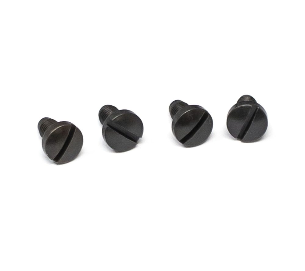 Fusion Firearms 1911 Grip Screws – Slot, Black (4)