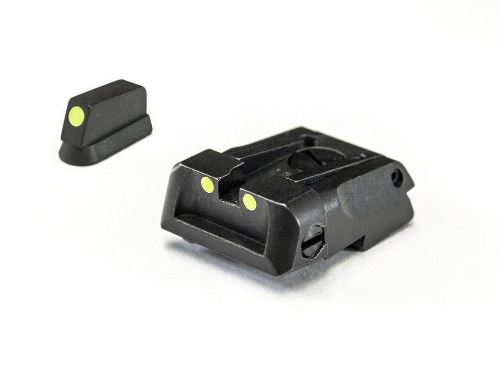 Fusion Firearms CZ Shadow – Luminova Adjustable Sight Set