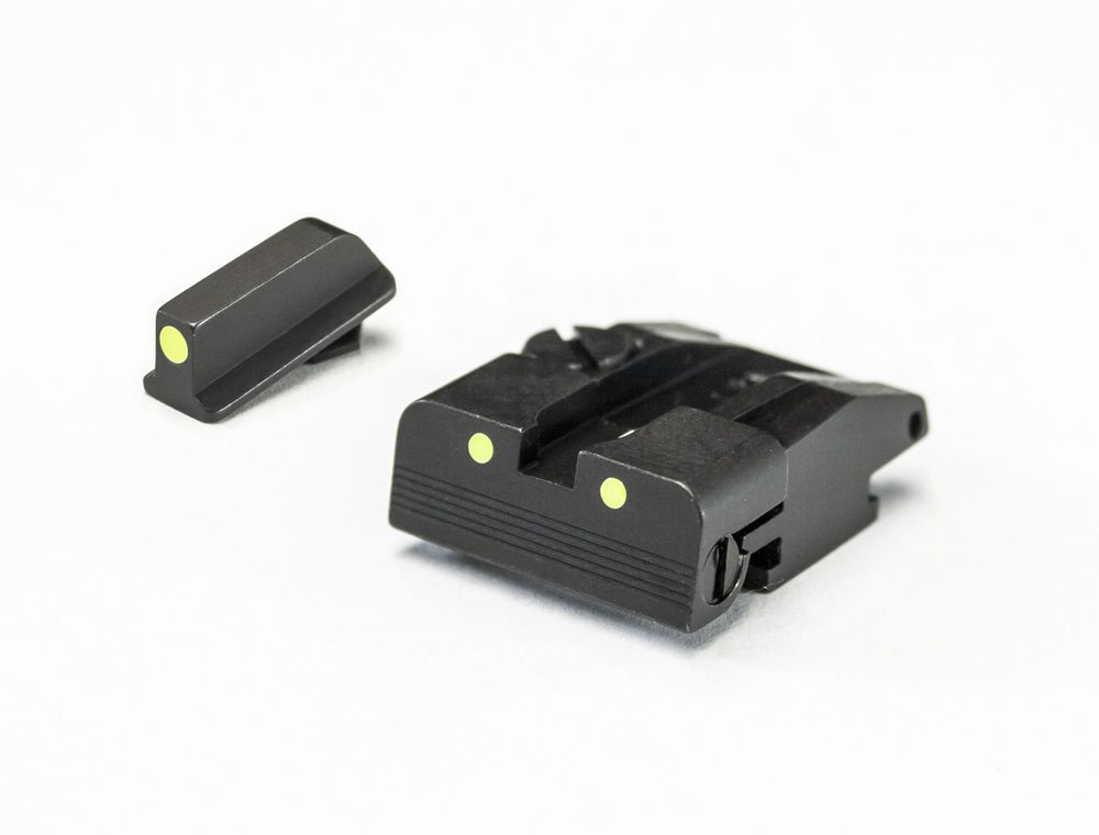 Fusion Firearms Walther – PPQ, P99, PPQM2 – Luminova Adjustable Sight Set