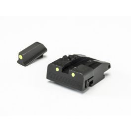 Fusion Firearms Walther – PPQ, P99, PPQM2 – Luminova Adjustable Sight Set