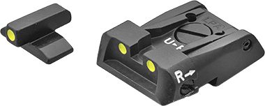 Fusion Firearms LPA Luminova Carry Sight Set for Beretta 92X Performance