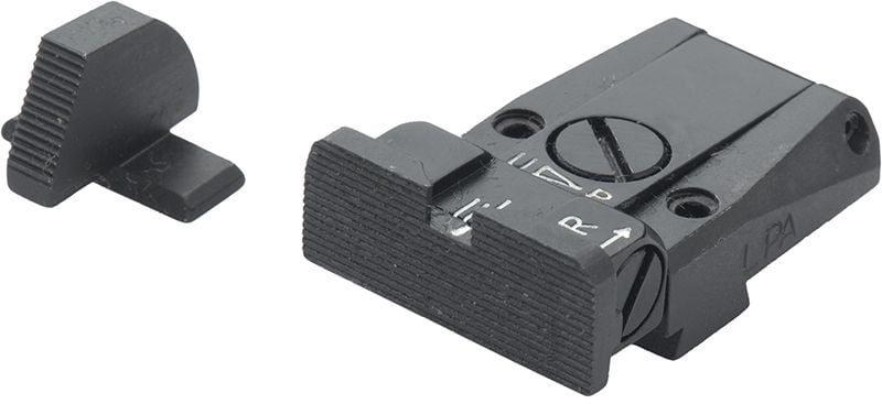 Fusion Firearms Sig Sauer – P220 Thru P228, P320 – Black Target Adjustable Sight Set