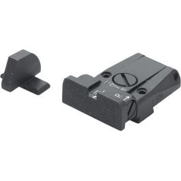 Fusion Firearms Sig Sauer – P220 Thru P228, P320 – Black Target Adjustable Sight Set
