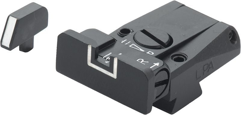 Fusion Firearms 1911A1 70 Series – White Outline Adjustable Sight Set