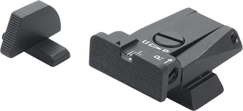 Fusion Firearms H&K 40 USP – Black Target Adjustable Sight Set