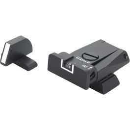 Fusion Firearms H&K 40 USP – White Outline Adjustable Sight Set