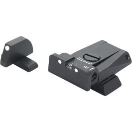 Fusion Firearms H&K 40 USP – White Dot Adjustable Sight Set