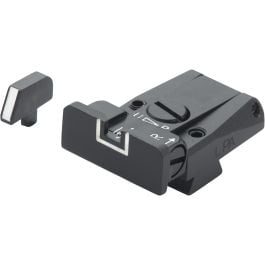 Fusion Firearms Browning High Power Vigilante – White Outline Adjustable Sight Set