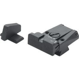 Fusion Firearms Browning High Power with Front Dovetail – Black Target Adjustable Sight Set