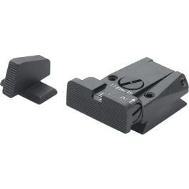 Fusion Firearms H&K P7 – Black Target Adjustable Sight Set