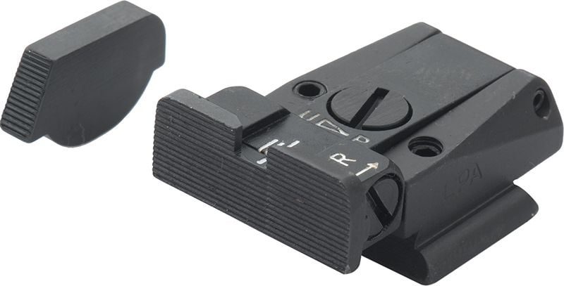 Fusion Firearms Ruger – P85-P89 – Black Target Adjustable Sight Set