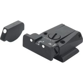 Fusion Firearms Ruger – P85-P89 – White Dot Adjustable Sight Set