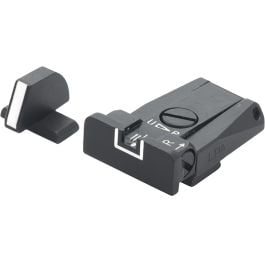 Fusion Firearms Beretta Brigadier and Stock – White Outline Adjustable Sight Set