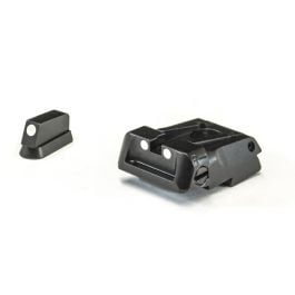 Fusion Firearms CZ Shadow – White Dot Adjustable Sight Set