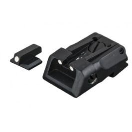Fusion Firearms 1911 Sight Set for Kimber – White Dot, Adjustable