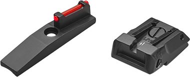 Fusion Firearms LPA Target Rear & Fiber Optic Front Sight Set for Ruger Mark IV Series