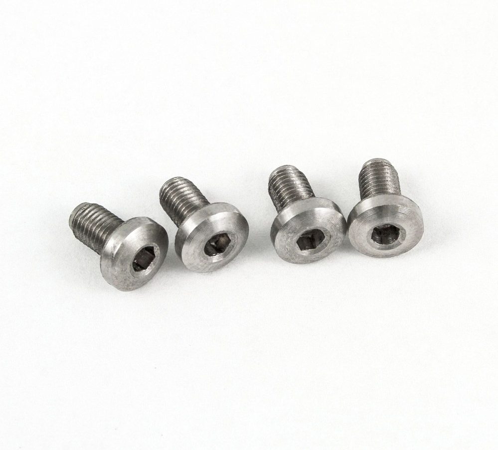 Fusion Firearms 1911 Grip Screws – Hex, Stainless (4)