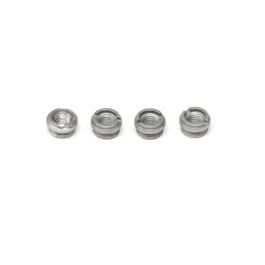 Fusion Firearms 1911 Grip Screw Bushings – Stainless, Thin (4)