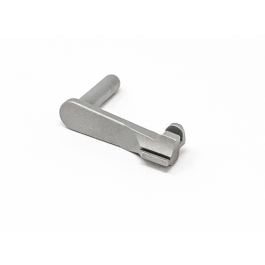 Fusion Firearms 1911 Slide Stop – 45 ACP – Sure Lock, Short Paddle, Stainless Matte